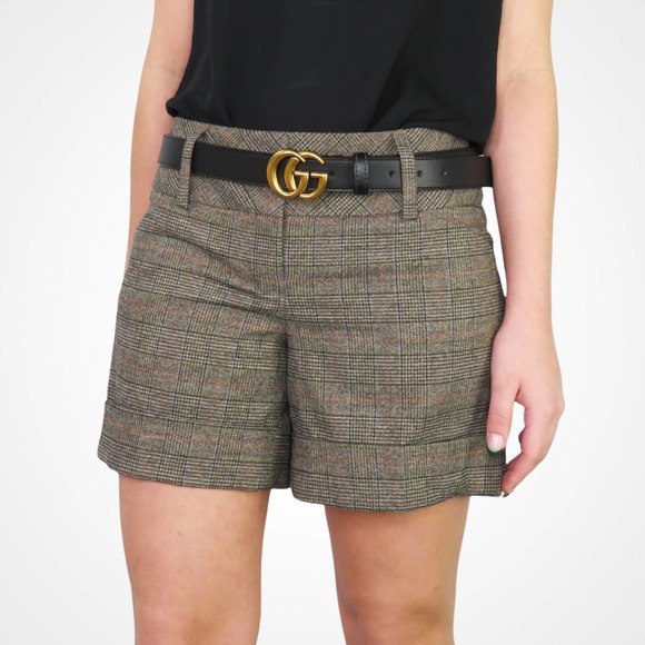 Express Pants - Express Plaid Dress Shorts